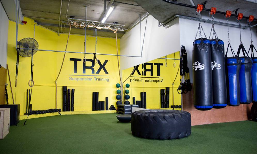 Suspension workout space