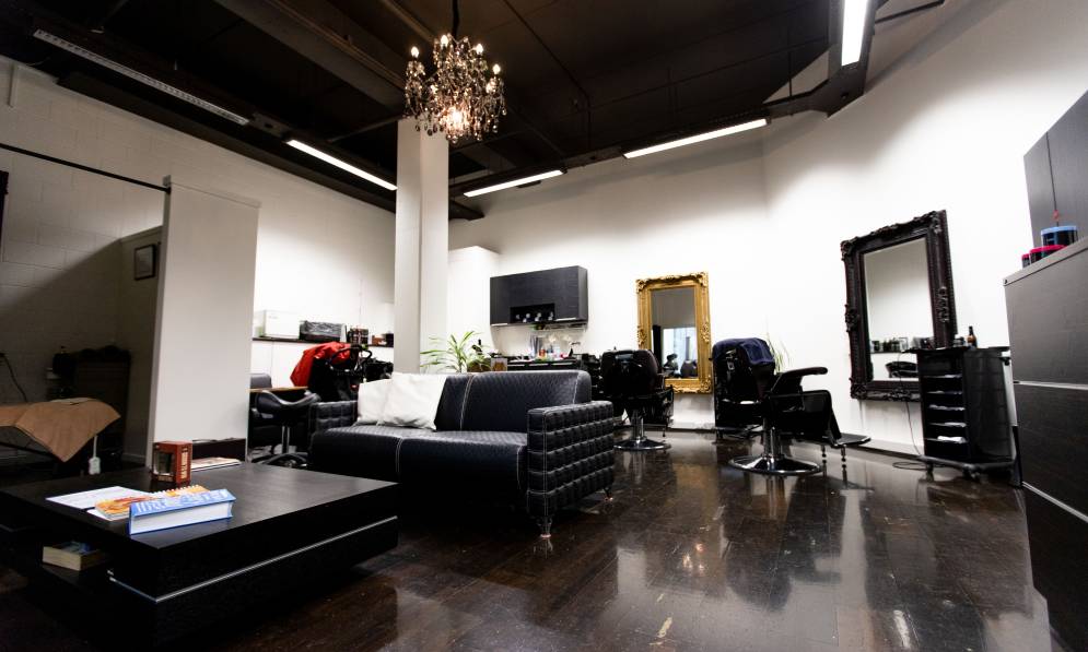 The Grooming Lounge space