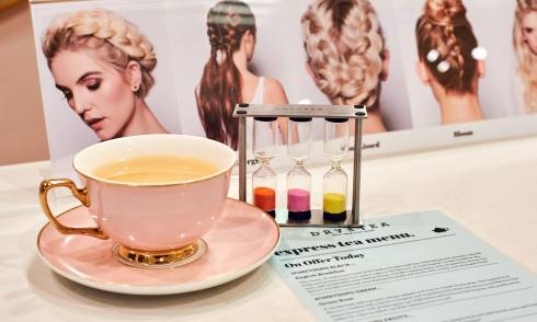 Cup of tea & sand timer