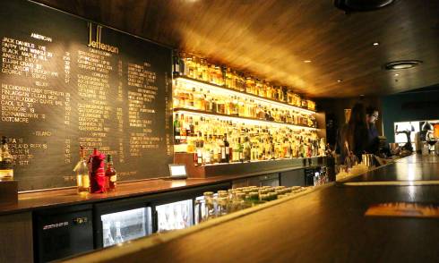 Interior of The Jefferson bar