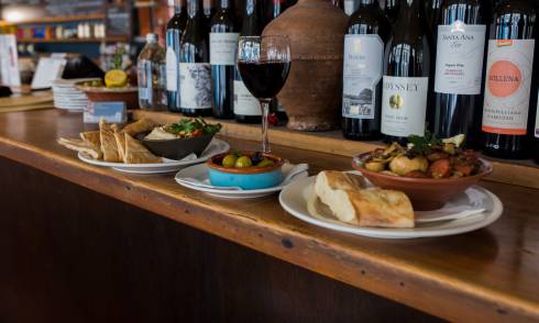 Bar tapas and wines