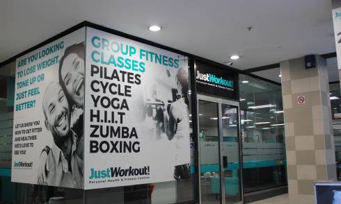 JustWorkout entrance
