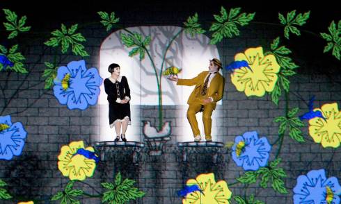 People on stage 