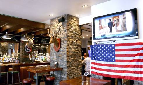 Bar area
