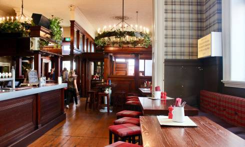 Bar area