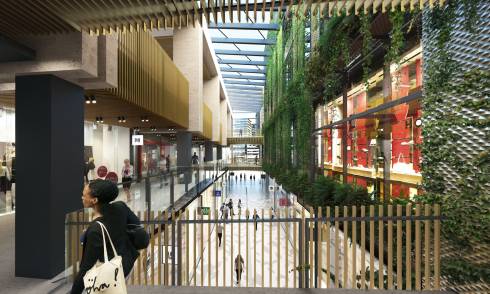 Commercial bay atrium 