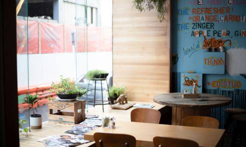 Cafe seating