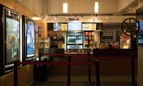 Interior of a cinema