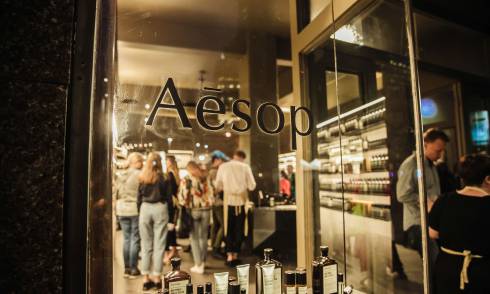Exterior of store 