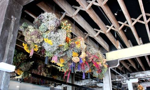 Hanging flowers