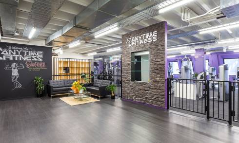 Gym entrance 