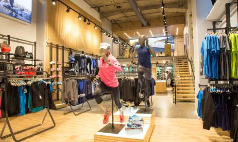 Interior of store 