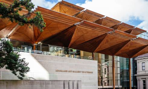 Exterior of Auckland Art Gallery