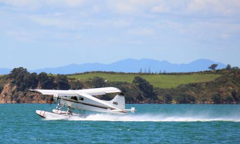 Seaplane landing