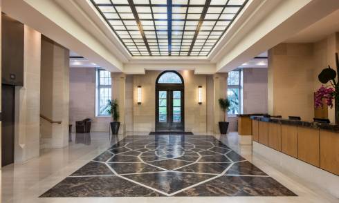 Interior of hotel