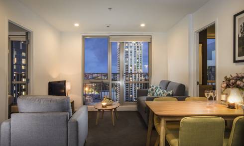 Interior of suite