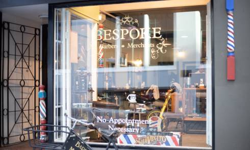 Barber shopfront