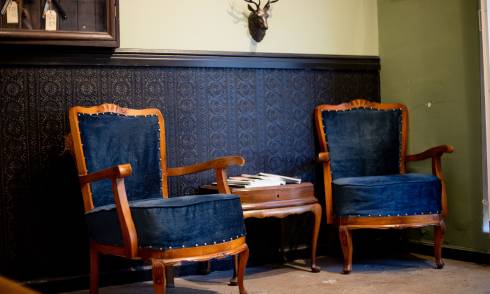 Barbershop interior 