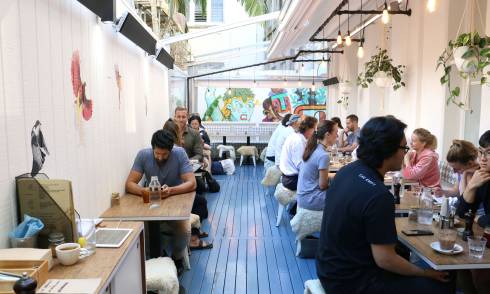 Outdoor restaurant