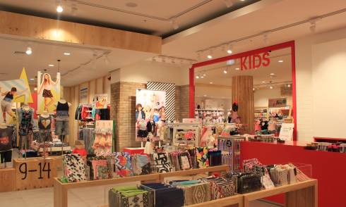 Interior of store 