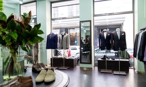 Interior of store 