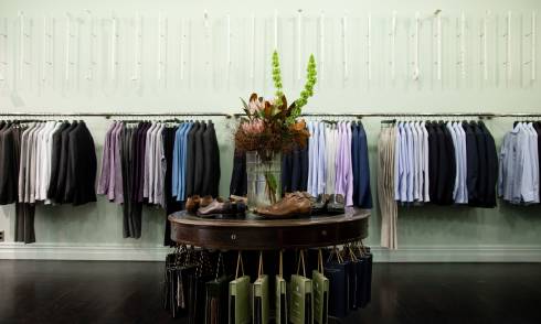 Interior of store 