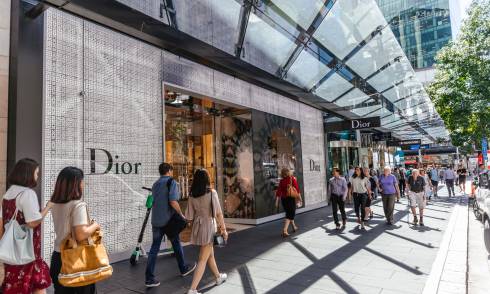 Exterior of store 