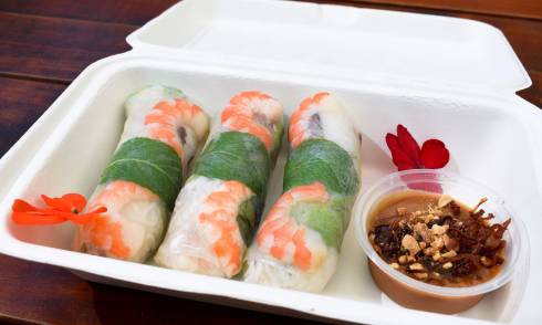 Rice paper rolls