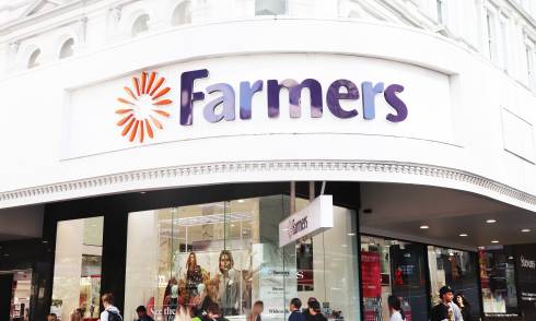 View of Farms from outside on Queen street