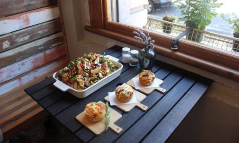 Table of food