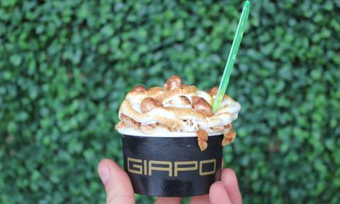 Ice cream in a cup