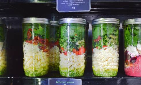 Jar'd salads