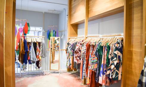 Gorman dresses on display