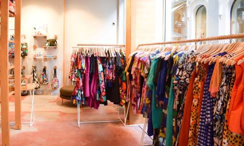 Gorman dresses on display