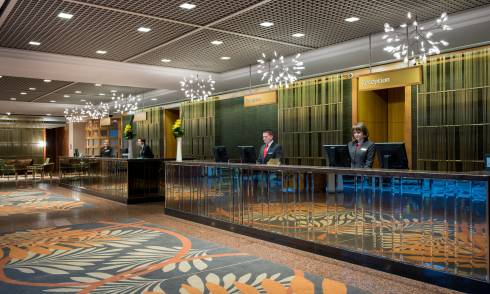 Hotel reception