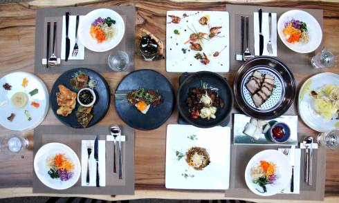 Table of food