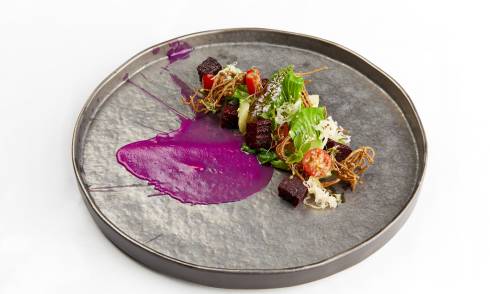 Plate of food