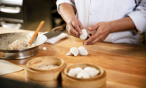 Food being made