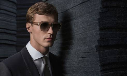 Model wearing eye wear