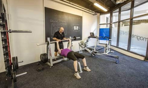 Personal training session