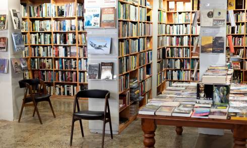 Books on display