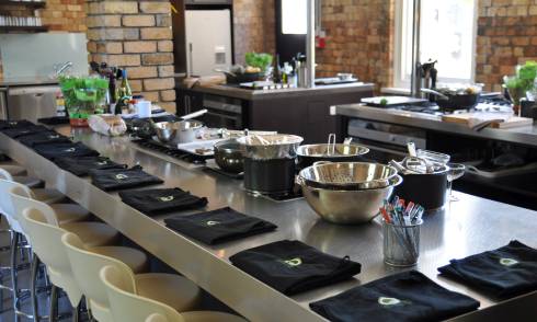 Preparation for a cooking class