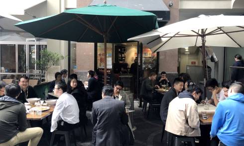 Outdoor seating