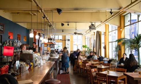 Restaurant and bar