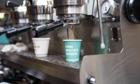coffee being made