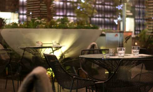 Outdoor seating