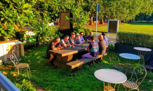 Outdoor seating