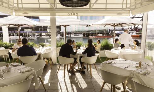 Exterior of restaurant 
