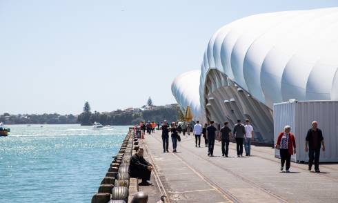 Exterior of the wharf