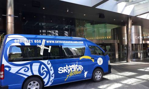 Skydiving van